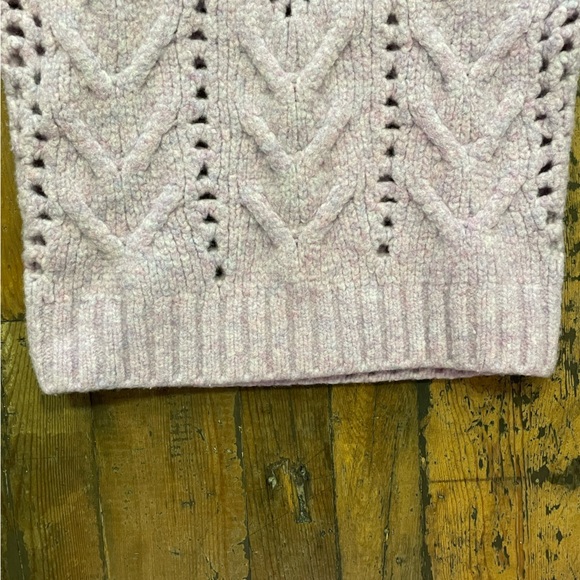 IRO knitted Small Light purple and cream Sweater - Picture 4 of 6